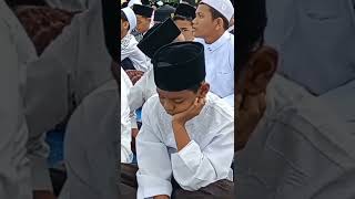 Kesedihan Anak-anak pada Aceh Utara Berzikir