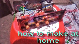 How to make amplifier, using 4440 circuit board.