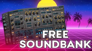 Spire Free Synthwave Soundbank - 75 presets (Bass, Synth, ARP, Pluck, Pad)