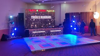 Indoor Dj Setup 2022 | Led Wall | Punjab DJ Chandigarh | Contact - 9872859951