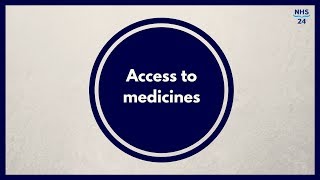 Your local pharmacy and access to medicines