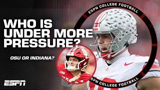 Is there more pressure on Ohio State or Indiana in Week 13? 👀 | ESPN College Football