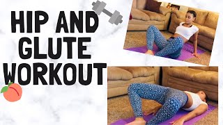 How To Wider Hips and Bigger Butt | At Home Glute Work-Out With Resistance Bands