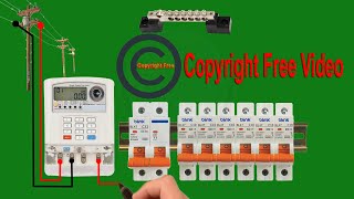 MDB Box connection diagram, distribution box connection diagram,DB,SDB,MDB connection diagram