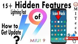 15+ Unknown Features 😍😎📲 of MIUI 9 | Features You Should Know