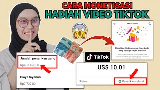 TERBONGKAR! TRIK HASILKAN UANG BANYAK DARI TIKTOK TANPA RIBET! MONETISASI HADIAH! - QUEEN TUTORIALKU