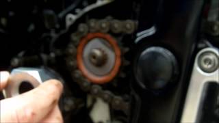 Yamaha fzs600 Front Sprocket Nut Replacement