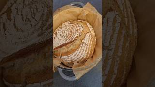 Weizenmischbrot mit wenig Hefe und Buttermilch #brotbacken #brot