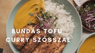 Pankóbundás tofu curry szósszal | Yama Kitchen