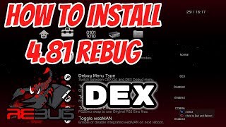 How to install 4.81 Rebug firmware PlayStation 3 Jailbreak