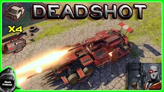 😎 Deadshot - The Twin Tsunami Cockpit 😎 [870 Cabine Damage Per Shot]  [Crossout Gameplay ►150]