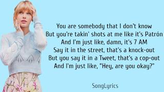 Taylor Swift - You Need To Calm Down (lyrics)