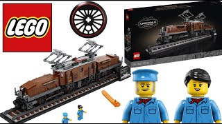 LEGO 10277 Crocodile Locomotive set