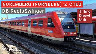 TRIP REPORT | Nürnberg to Cheb | Tilting Diesel Train | DB Regio | 1st class