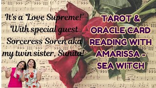 It's a Love Supreme with special guest Sorceress Soren aka my twin sister, Sunita! #lovereading