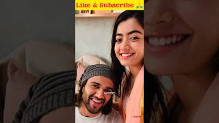 Cute Rashmika Mandana With South Superstar Vijay Deverskonda #shorts #short #viral #reels #shortfeed