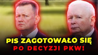 PiS ZAGOTOWAŁO SIĘ PO DECYZJI PKW! Błaszczak grzmi: "Złożymy skargę do Sądu Najwyższego!"