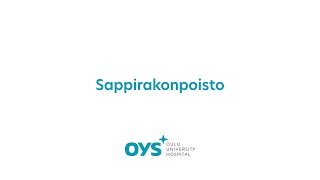 Sappirakonpoisto