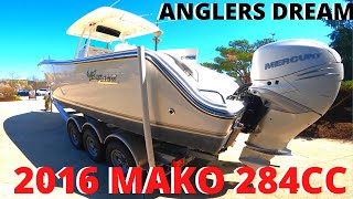 2016 MAKO 284CC walkaeound