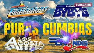 LOS TEMERARIOS, LOS ACOSTA, BRYNDIS, BYBYS ~ GRANDES ÉXITOS CUMBIA ~ 40 RECUERDOS DEL AYER