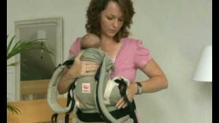 How to Use the Manduca Baby Carrier in Front Carry Position with a newborn or infant