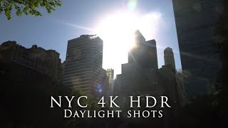 4K HDR Day time shots demo | Sony FDR-AX700 4K HDR Camcorder