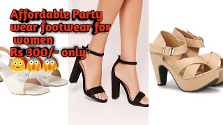 Party wear footwear women | flipkart haul Rs 300/- | shorts