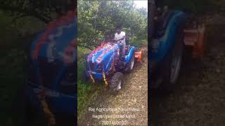 Tractor with Orange field #automobile #farming #farmer #agriculture #orange #shortvideo