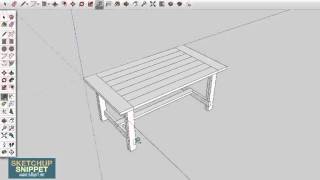 SketchUp Snippet: Tape Measure and Dimention Tools