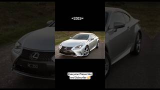 #adool_97 Lexus RC350 =2015= to =2024= #Lexus #rc350 #cars #evolution #foryou #yt #ytshorts #car ♥️