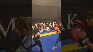 SHE'S ONLY 13! 🥊😤🔥 #boxing #kickboxing #muaythai #mma #ufc #girls #girlpower #shorts #short #viral