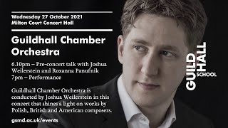 Joshua Weilerstein talks Guildhall Chamber Orchestra