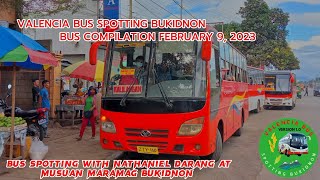 Valencia Bus Spotting Bukidnon / Short Bus Compilation in Musuan Maramag With Nathaniel Playz