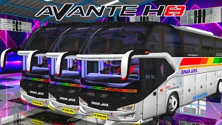 LIVERY MOD AVANTE H8 SINAR JAYA SPECIAL 1000 SUBSCRIBER