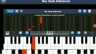 Aku Anak Indonesia Not Pianika- Piano Music... #piano #akuanakindonesia #music