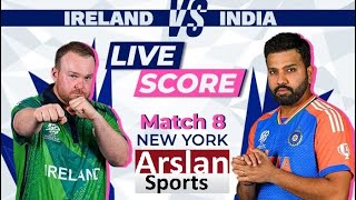 Live ICC T20 World Cup India vs Ireland Live Score | IND vs IRE Live Score Commentary 1st Innings