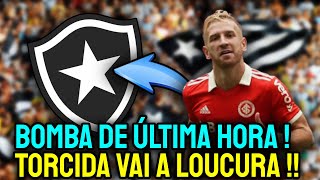 URGENTE! FOI CONFIRMANDO DE ÚLTIMA HORA ! NOTÍCIAS DO BOTAFOGO !!