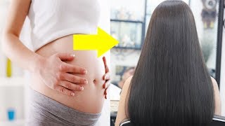 Bà bầu duỗi tóc được không, có gây ảnh hưởng cho thai nhi không ?