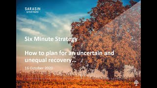 Six minute strategy: How to plan for an uncertain and unequal recovery