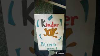 Kinder Joy blind bag #shortvideo #blindbag #drawing #art #kinderjoy