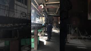 Mig welding and learning everything from scratch. Life in a day in japan