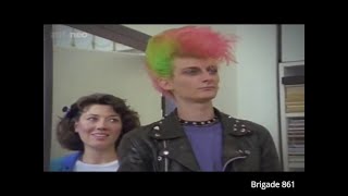 Klischee-Punk: der dargestellte Punk (Beispiel von 1986)