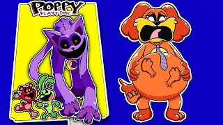 Making Poppy Playtime Chapter 3 Game Book🐱🧼 + (Smiling Critters Squishy) Dogday Pregnant