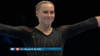 Ellie Black (CAN) FX QF Worlds 2023 Antwerp