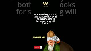 Jalaluddin Rumi quotes #youtube #ytshorts #youtubeshorts #shorts #wisewords