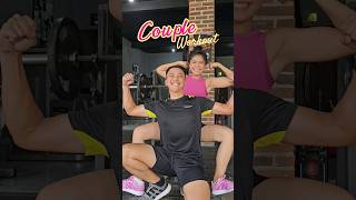 COUPLE WORKOUT !!! #couplegoals #coupleworkout