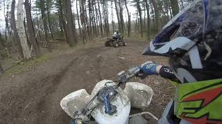 Chasing a TRX700XX on my TRX450ER