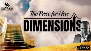 PRICE FOR HIGH SPIRITURAL DIMENTIONS