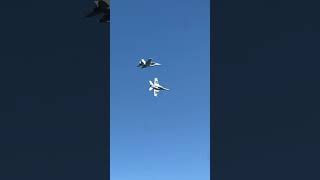 EA-18 Growlers at EAA AirVenture #osh24 #aviation #navy #airshow