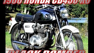 1966 Honda CB450 K0 Black Bomber